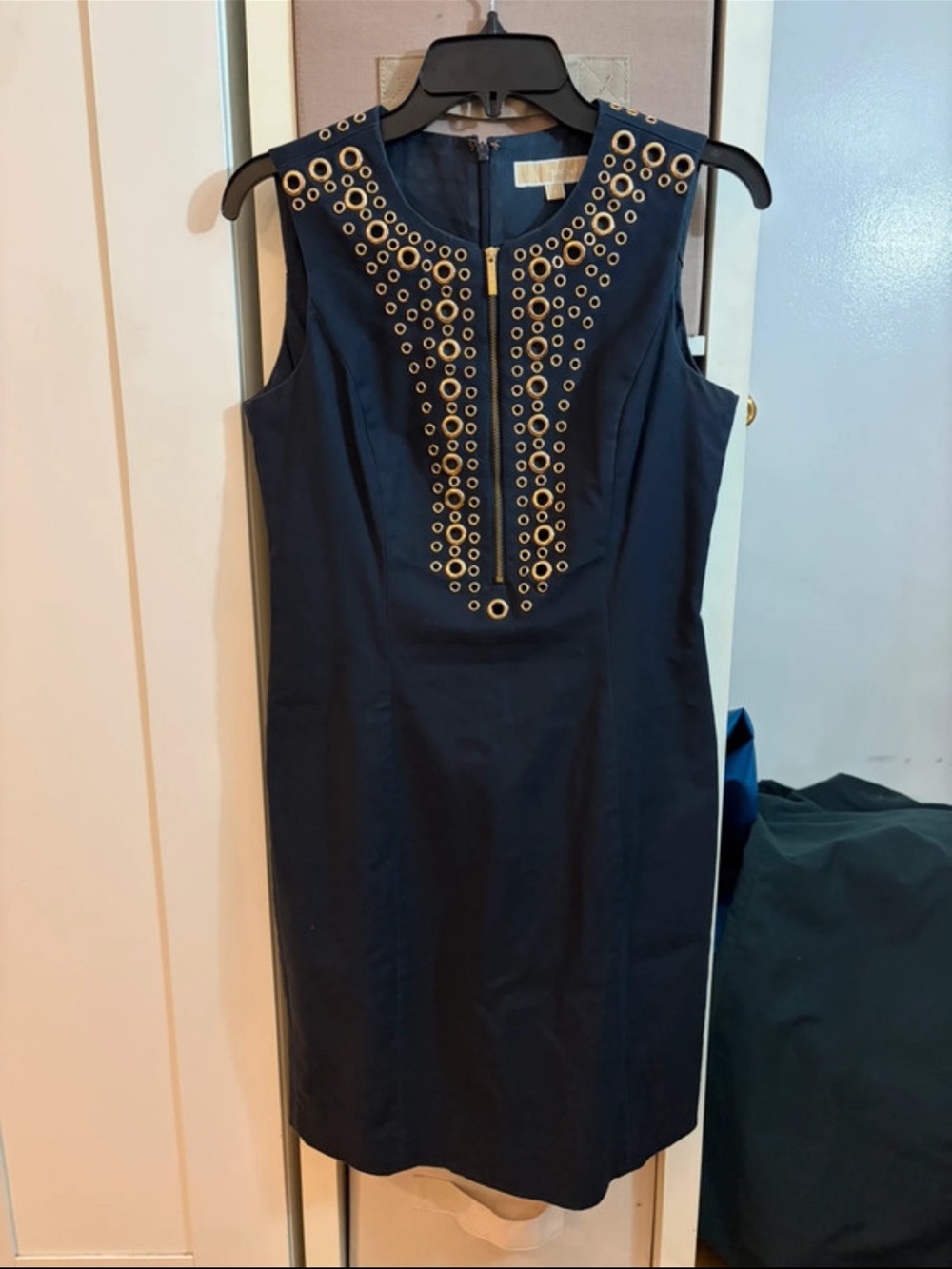 Michael Kors Grommet Stud Sheath Dress